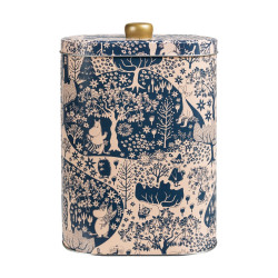 Moomin Park Oval Tin Box with Knob