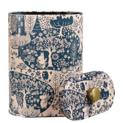Moomin Park Oval Tin Box with Knob