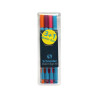 Schneider Slider Edge XB Set of 4 Ballpoint Pens Blue Pink Purple Orange 