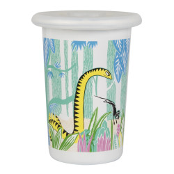 Moomin Enamel Tumbler Moomins in the Jungle 0.5 L Muurla