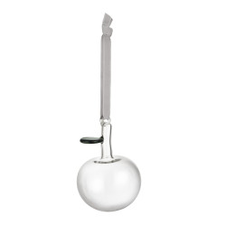 Iittala Oiva Toikka Glass Mini Apple Clear Set of 3