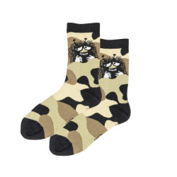 Moomin Hiding Stinky Socks Green 39/41