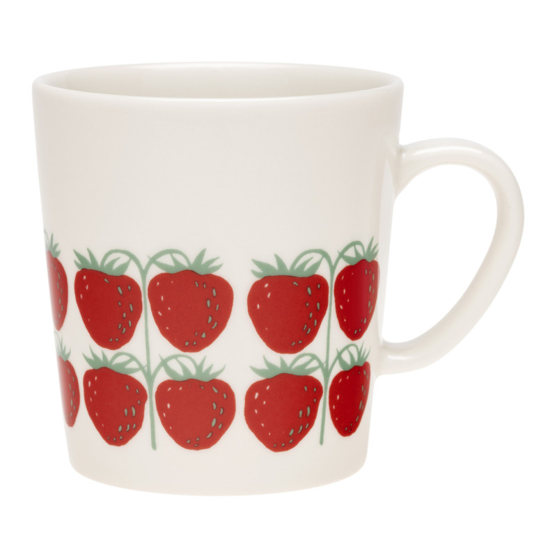 Arabia Pomona Mug 0.3 L Strawberry