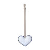 Iittala Oiva Toikka Glass Mini Hearts 50 mm Blue Decor Set of 3