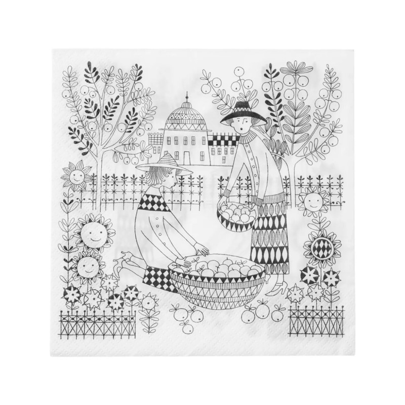 Emilia Paper Napkins 33 x 33 cm 20 pcs