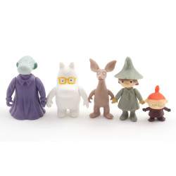 Moomin Small Plastic Figures Set of 5 Martinex Outlet 30%