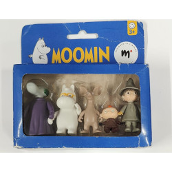 Moomin Small Plastic Figures Set of 5 Martinex Outlet 30%