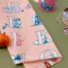 Moomin Kitchen Tea Towel Set 2 Pcs Alphabet 50 x 70 cm