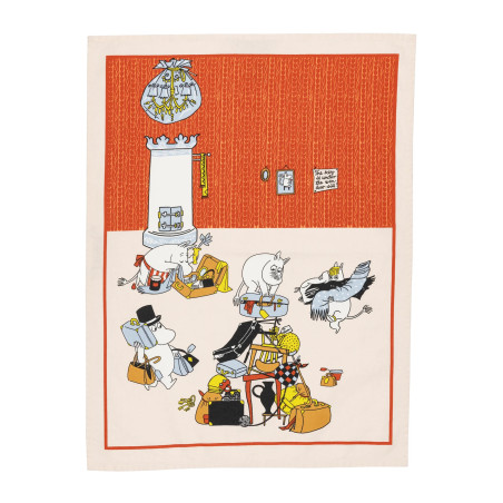 Moomin Holiday Rush Tea Towel 50 x 70 cm Arabia Summer 2026