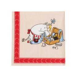 Moomin Paper Napkin 33 cm Holiday Rush Arabia  Summer 2026