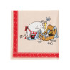 Moomin Paper Napkin 33 cm Holiday Rush Arabia  Summer 2026
