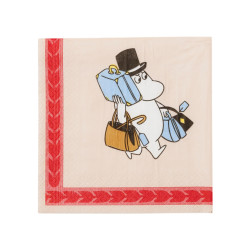 Moomin Paper Napkin 33 cm Holiday Rush Arabia  Summer 2026