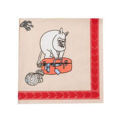 Moomin Paper Napkin 33 cm Holiday Rush Arabia  Summer 2026