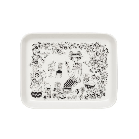 Emilia Rectangular Plate 19 x 15  cm Arabia