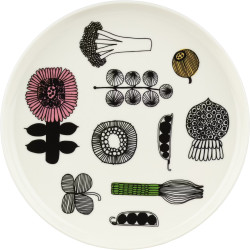 Marimekko Oiva Puutarhurin Parhaat Gardener's Best Plate 25 cm