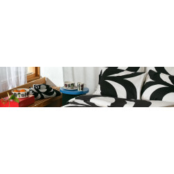 Marimekko Hand Towel Kaivo Black  70 x 140  cm
