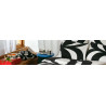 Marimekko Hand Towel Kaivo Black  70 x 140  cm