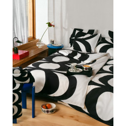 Marimekko Hand Towel Kaivo Black  70 x 140  cm