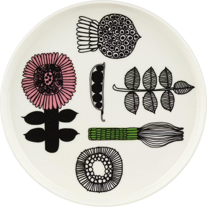 Marimekko Oiva Puutarhurin Parhaat Gardener's Best Plate 20 cm