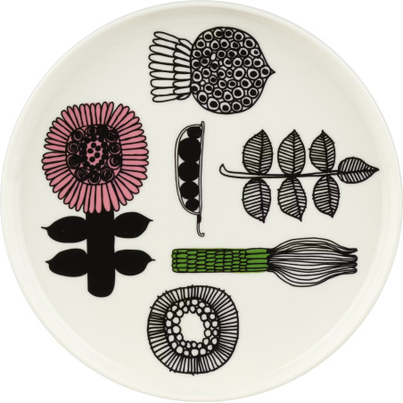 Marimekko Oiva Puutarhurin Parhaat Gardener's Best Plate 20 cm