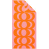 Marimekko Hand Towel Kaivo Pink Orange 82 x 160  cm