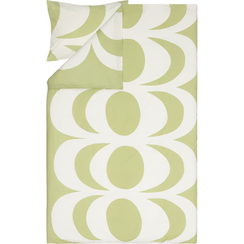 Marimekko Kaivo Green Duvet Cover Pillow Case 150 x 210 cm