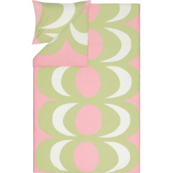Marimekko Kaivo Pink Green Duvet Cover Pillow Case 150 x 210 cm