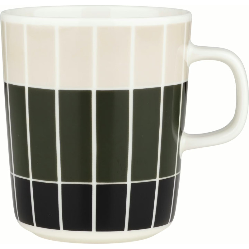Marimekko Oiva Tiiliskivi Green Mug 0.25 L 