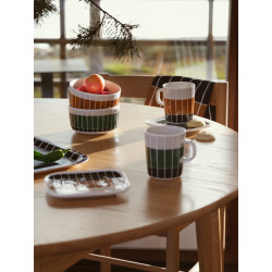 Marimekko Oiva Tiiliskivi Green Mug 0.25 L 