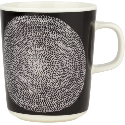 Marimekko Oiva Pippurikera Peppercorn Black Mug 0.25 L