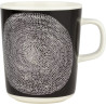 Marimekko Oiva Pippurikera Peppercorn Black Mug 0.25 L