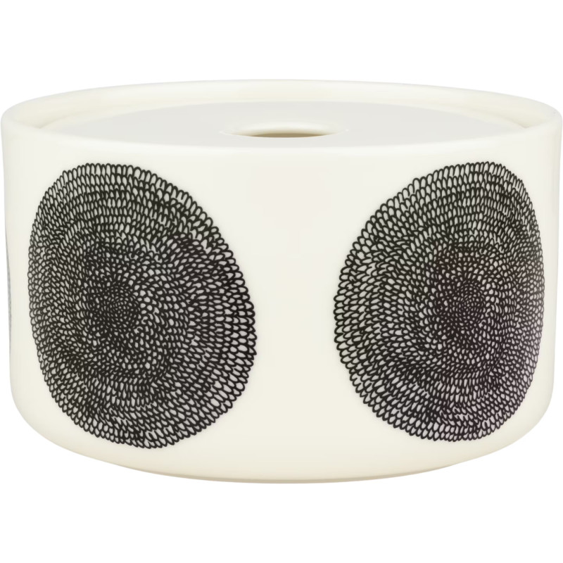 Marimekko Oiva Pippurikera Peppercorn Black Jar 0.45 L