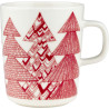 Marimekko Oiva Kuusikossa Red Mug 0.25 L