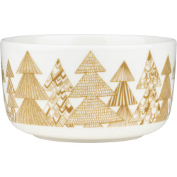 Marimekko Oiva Kuusikossa Beige Bowl 0.5 L 