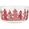 Marimekko Oiva Kuusikossa Red Bowl 0.5 L