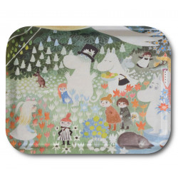 Moomin Birch Tray Dangerous Journey 36 x 28 cm