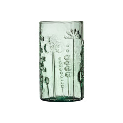 Toikka Flora Glass Tumbler Light Green Set of Two 0.23 L