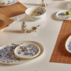 Moomin Small Plate Haru 12 cm Set of Two