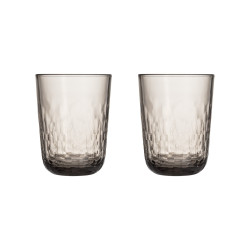 Arabia Mainio Drinking Glasses Mokka 0.4 L Set of 2