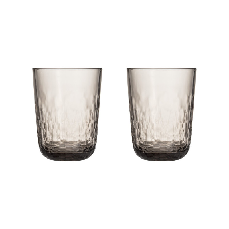 Arabia Mainio Drinking Glasses Mokka 0.4 L Set of 2