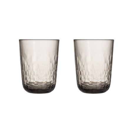 Arabia Mainio Drinking Glasses Mokka 0.4 L Set of 2