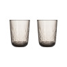 Arabia Mainio Drinking Glasses Mokka 0.4 L Set of 2