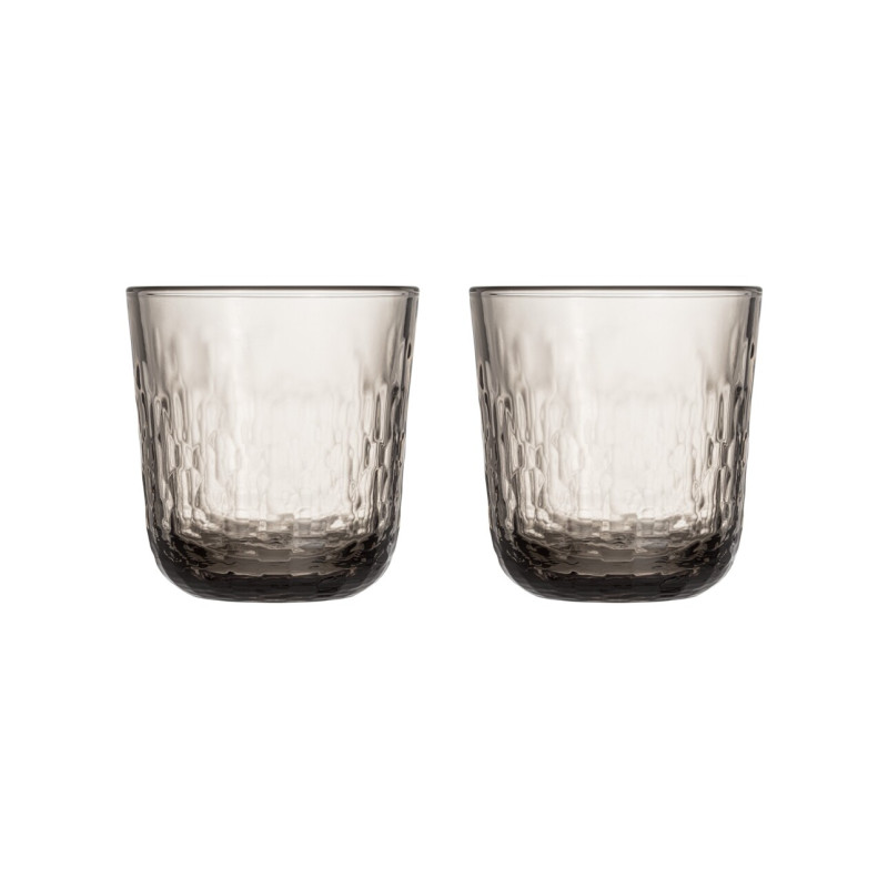 Arabia Mainio Drinking Glasses Mokka 0.3 L Set of 2