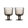 Arabia Mainio Stemmed Glasses Mokka 0.3 L Set of 2