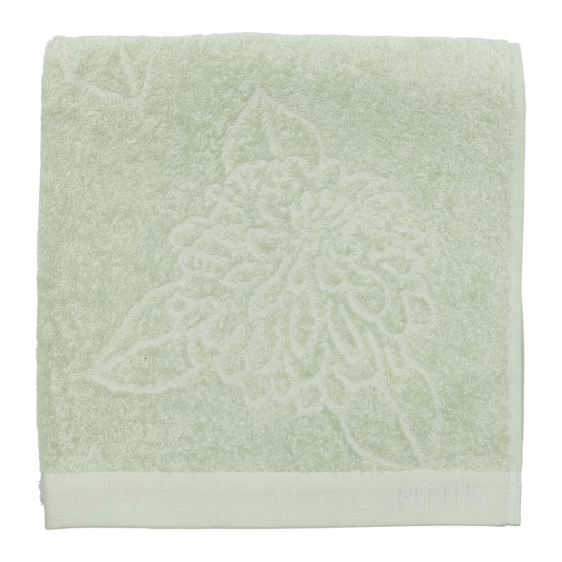 Pentik Daalia Hand Towel Green 70 x 140 cm
