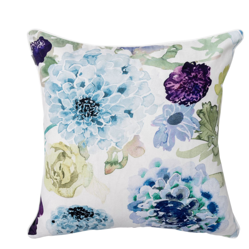 Pentik Daalia Decorative Pillowcase Turquoise 45 x 45 cm