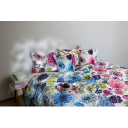 Pentik Daalia Bed Set Turquoise 150 x 210 cm 50 x 60 cm