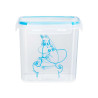 Moomin Plastic Storage Jar 1.4 L Moomintroll