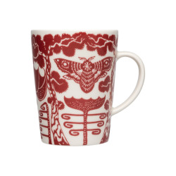 Iittala Taika Mug 0.4 L Night Pomegranate Red in Gift Box