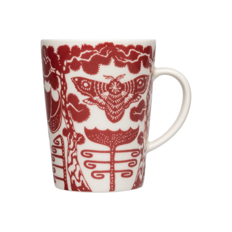 Iittala Taika Mug 0.4 L Night Pomegranate Red in Gift Box